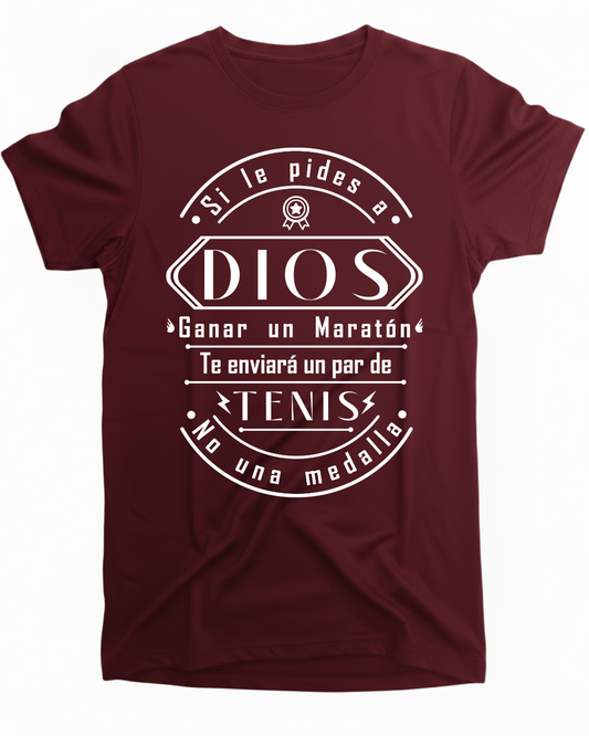 Playera Si le pides a Dios