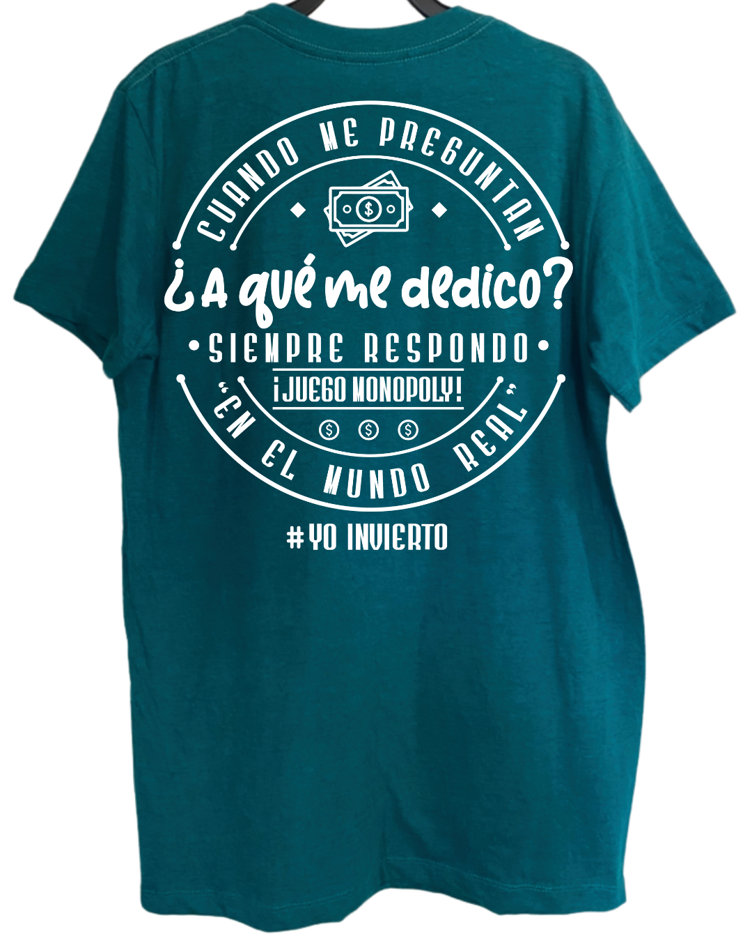 Playera Yo Invierto Casual