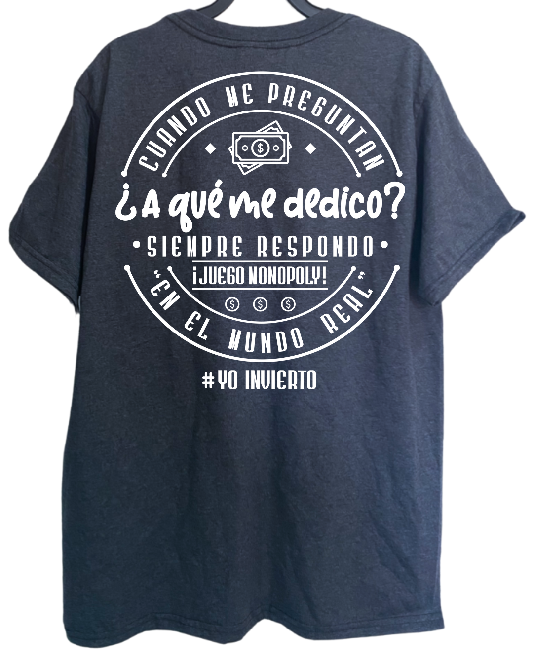 Playera Yo Invierto Casual