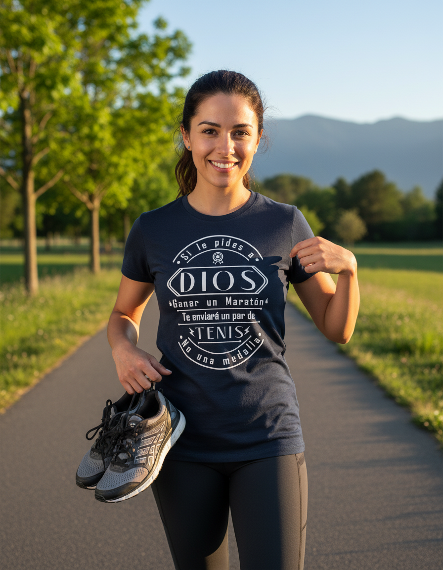 Playera Si le pides a Dios